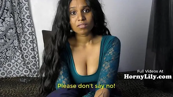 New Bored Indian Housewife begs for threesome in Hindi with Eng subtitles best Clips
