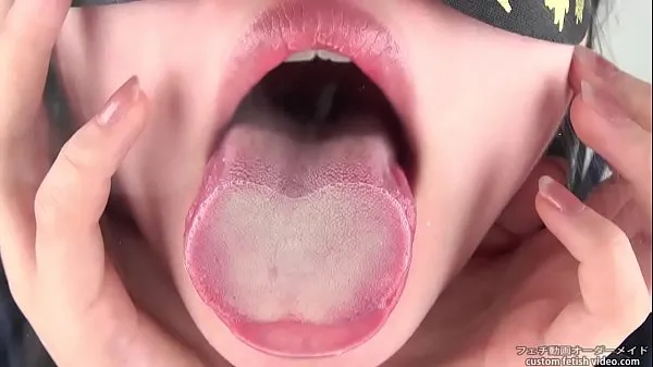 Tongue spit Fetish Clip hay nhất mới