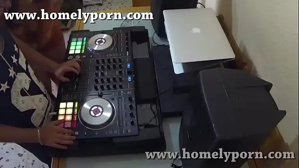 New Next to the mixer DJing with pussy flow for more videos at pamelasanchez.eu best Clips