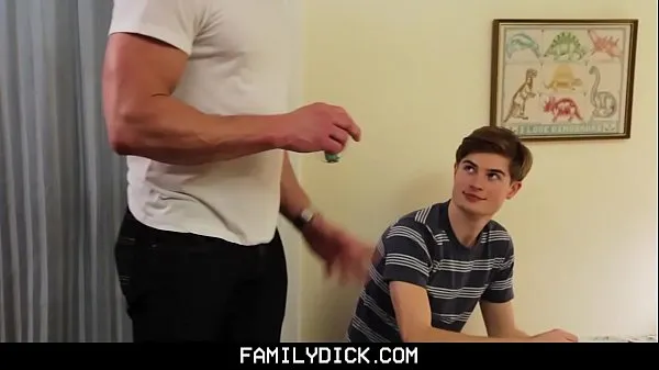 New FamilyDick - Sexy muscle Stepdaddy punish fucks stepson for best Clips