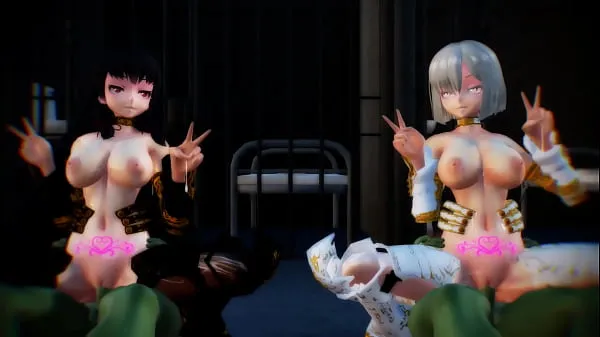 Новые 20180528][MMD]XXX HK Knight Isokaze HamaKaze и орки лучшие клипы