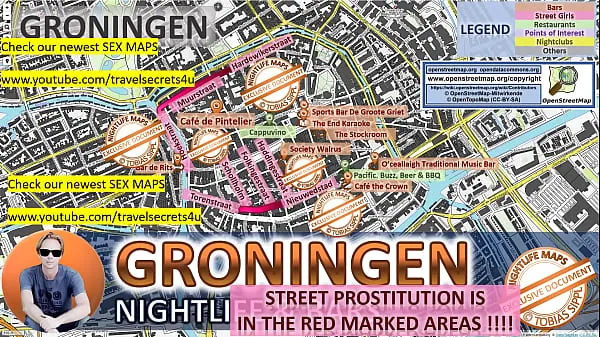 新的Groningen, Netherlands, Sex Map, Street Prostitution Map, Massage Parlours, Brothels, Whores, Escort, Callgirls, Bordell, Freelancer, Streetworker, Prostitutes最佳剪辑