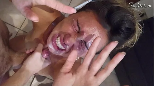 Yeni Girl orgasms multiple times and in all positions. (at 7.4, 22.4, 37.2). BLOWJOB FEET UP with epic huge facial as a REWARD - FRENCH audio en iyi Klipler