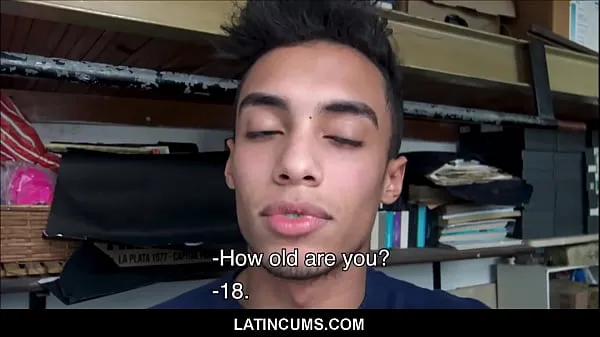 Nye Young Straight Latino Teen Boy With Braces Gay For Pay POV bedste klip