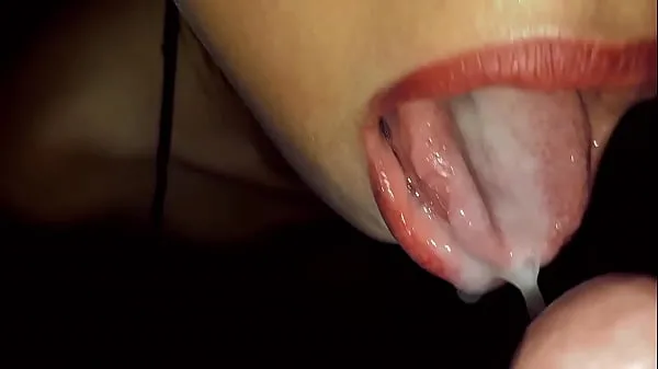 Novi compilation of cumshots in the mouth of my Susy mocho semen a lot of milk najboljši posnetki