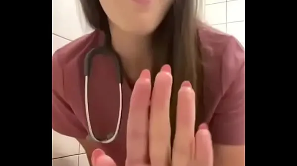 New nurse masturbates in hospital bathroom best Clips