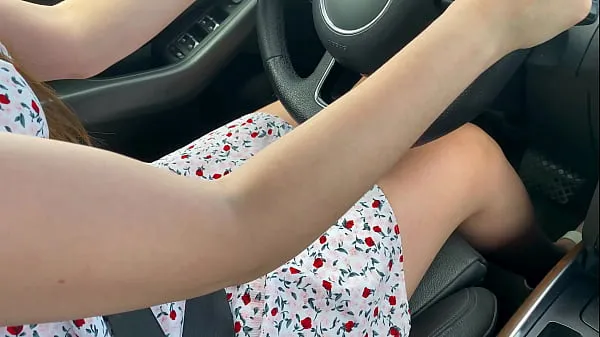 New Stepmother: - Okay, I'll spread your legs. A young and experienced stepmother sucked her stepson in the car and let him cum in her pussy best Clips