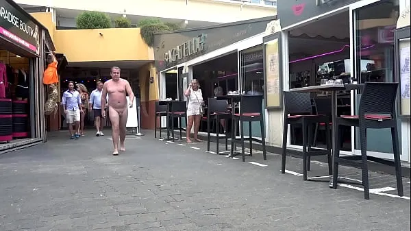 New Walking around Town Naked best Clips