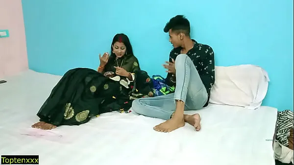 Nye 18 teen wife cheating sex going viral! latest Hindi sex bedste klip