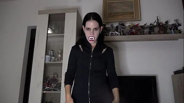 Nye Halloween Horror Porn Movie - Vampire Anna and Oral Creampie Orgy with 3 Guys bedste klip