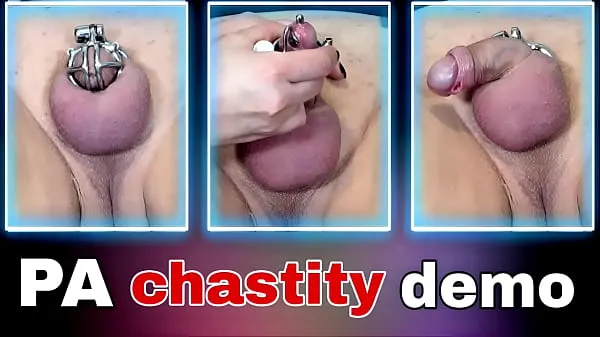 New Training Zero Rigid Chastity Cage Permanent PA best Clips