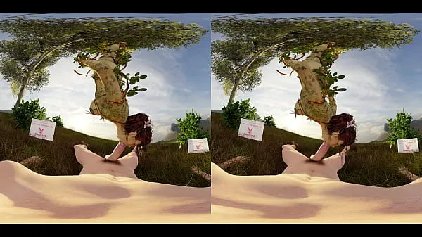 Nieuwe VReal 18K Poison Ivy Spinning Blowjob - CGI beste clips