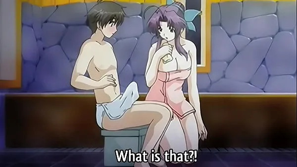 Novos Madrasta dá banho em seu enteado de 18 anos, enteado - Hentai sem censura melhores clipes