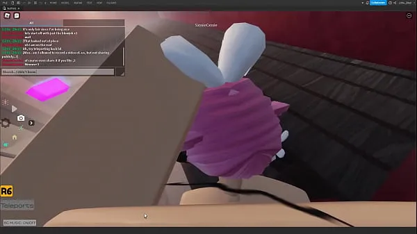 Novos Gato Femboy identificando coelhinha bissexual em um projeto de colaboração do Roblox Studio melhores clipes