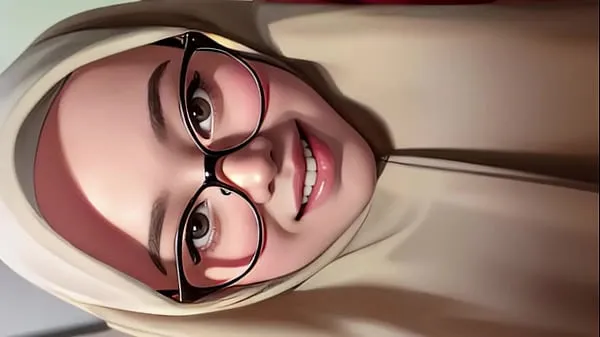 新的hijab girl shows off her toked最佳剪辑